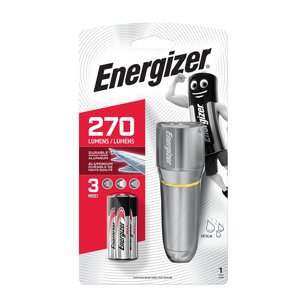 Energizer Metal LED Hand Torch 270 Lumen (1)