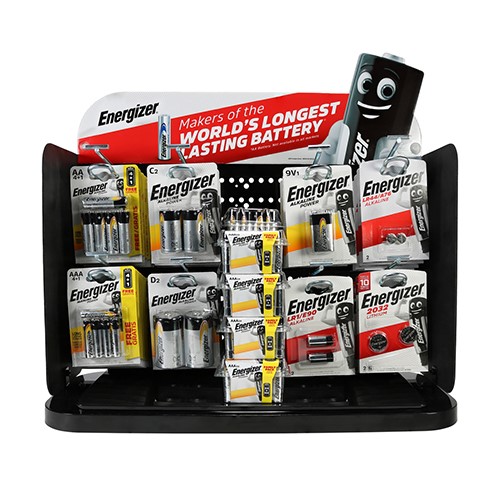 TIMCO Energizer Battery Stand 45 Packs