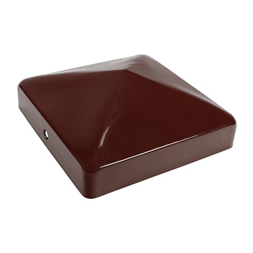 TIMCO Fence Post Cap - Oxide Red 75mm 