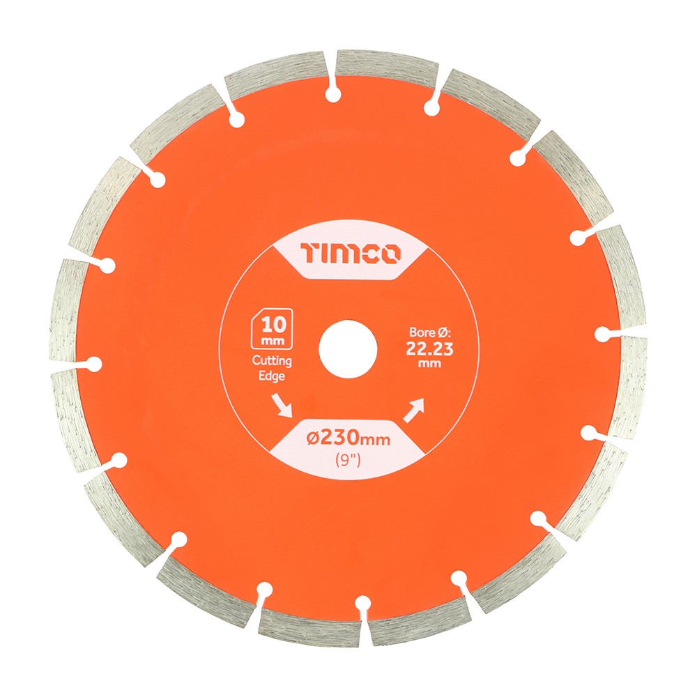 TIMCO General Purpose Diamond Blade - Segmented 230 x 22.2mm