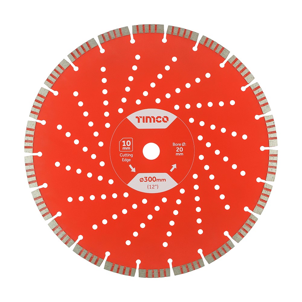 TIMCO Trade Diamond Blade - Segmented 300 x 20.0mm