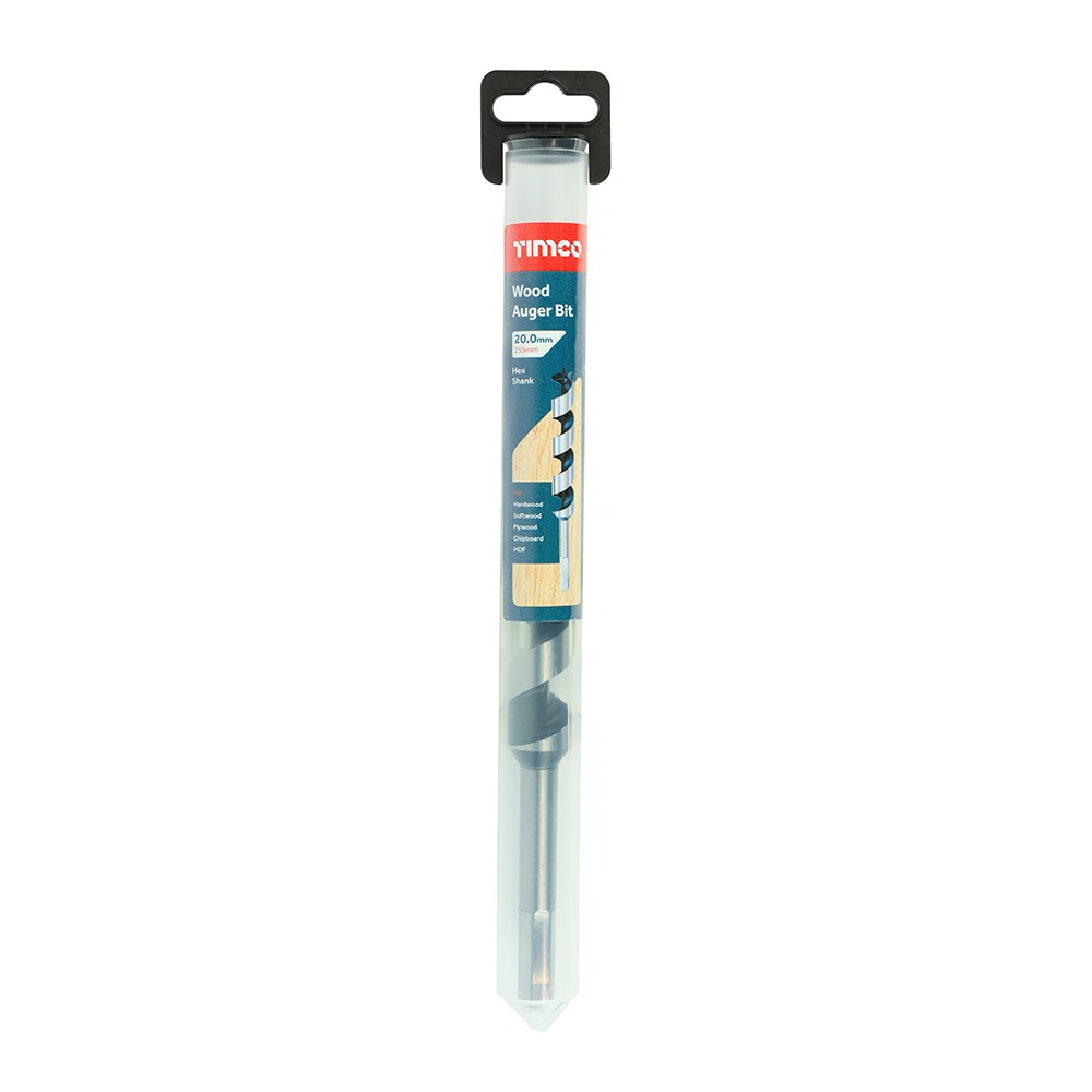 TIMCO Wood Auger Bit - Hex Shank 20.0 x 235mm