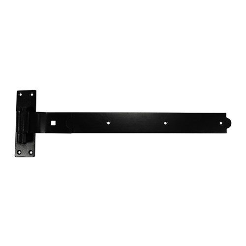 TIMCO Pair of Cranked Band & Hook On Plates - Black 500mm (2)