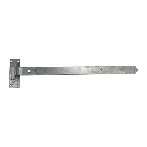 TIMCO Pair of Cranked Band & Hook On Plates - Hot Dipped Galvanised 600mm (2)