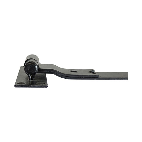 TIMCO Pair of Cranked Band & Hook On Plates - Black 750mm (2)