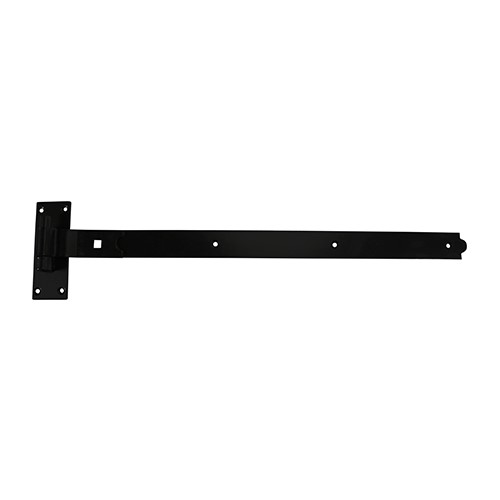 TIMCO Pair of Cranked Band & Hook On Plates - Black 750mm (2)