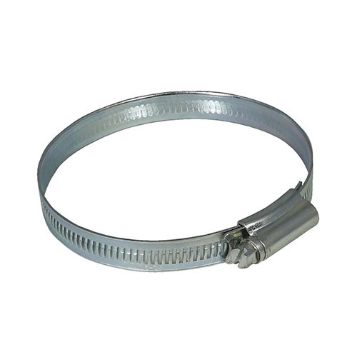 TIMCO Hose Clips - Zinc 70-90mm (10 Bag)