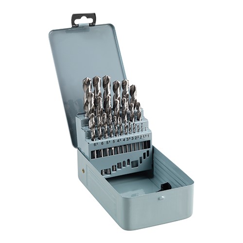TIMCO Ground Jobber Drills Set - HSS 25 Pack (25 Case)