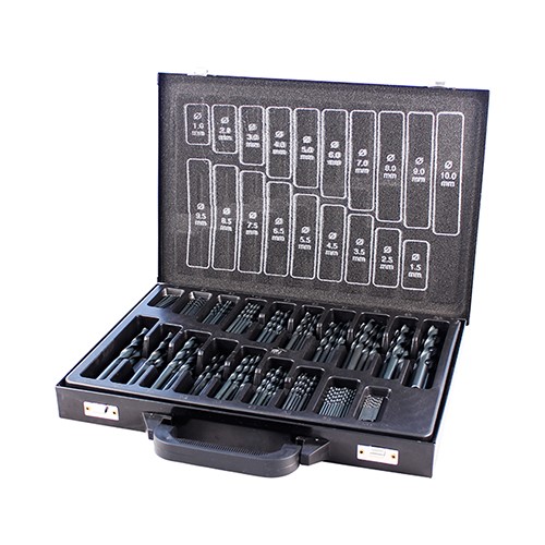 TIMCO Roll Forged Jobber Drills Set - HSS 170 Pack (170 Case)