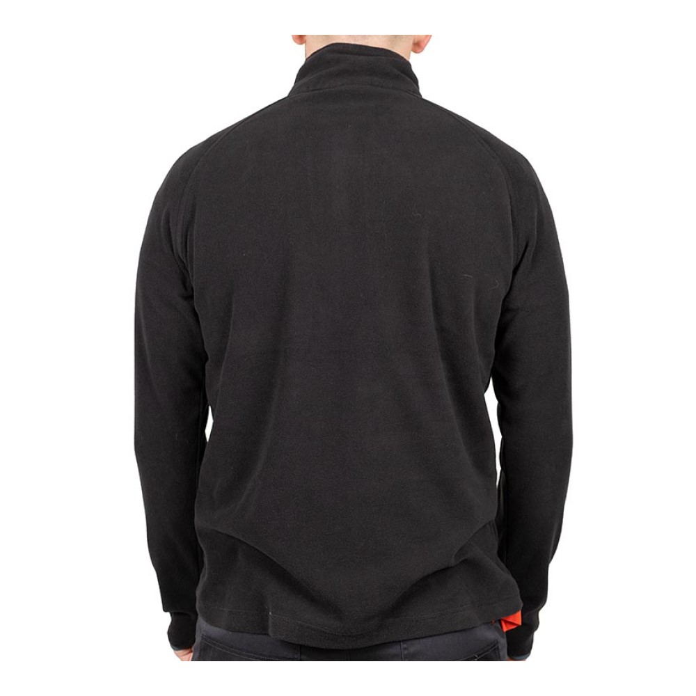 TIMCO Half Zip Overhead Fleece -Black Medium