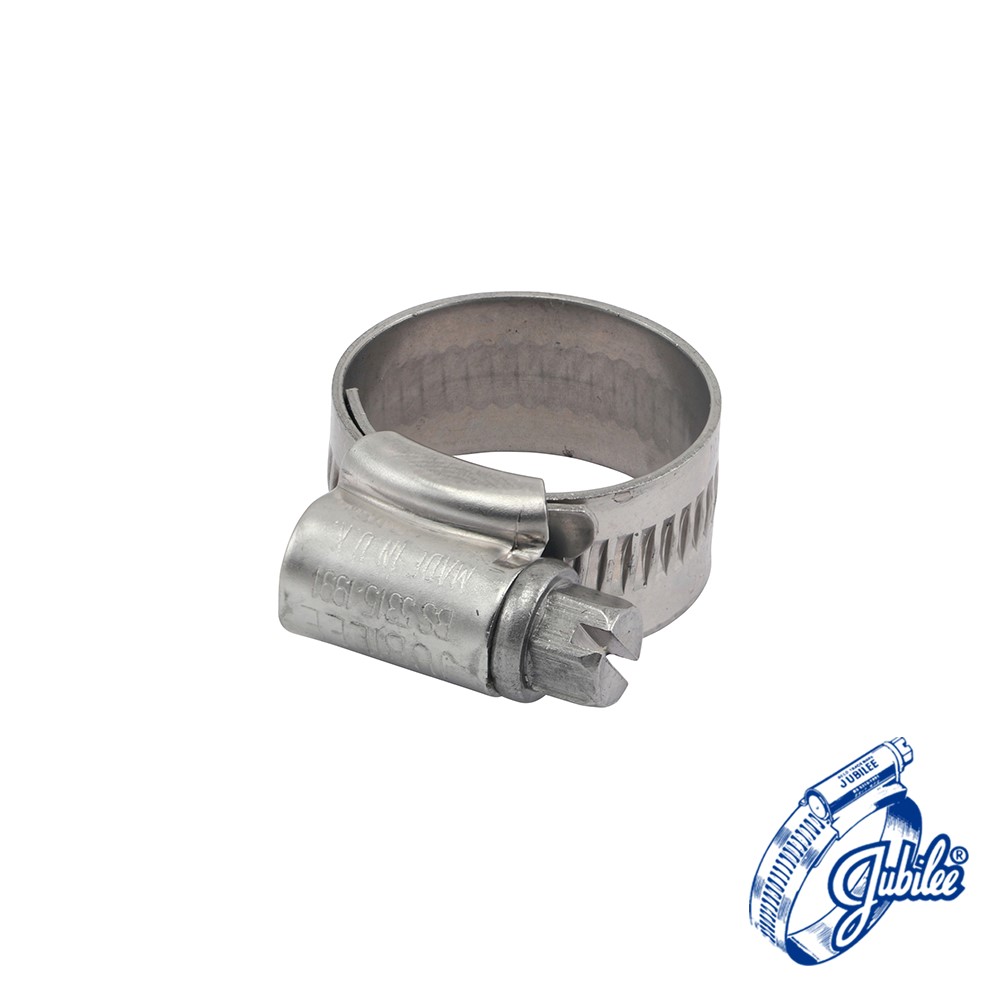 TIMCO Jubilee Clip Stainless Steel - 0SS 16-22mm (10 Pack)