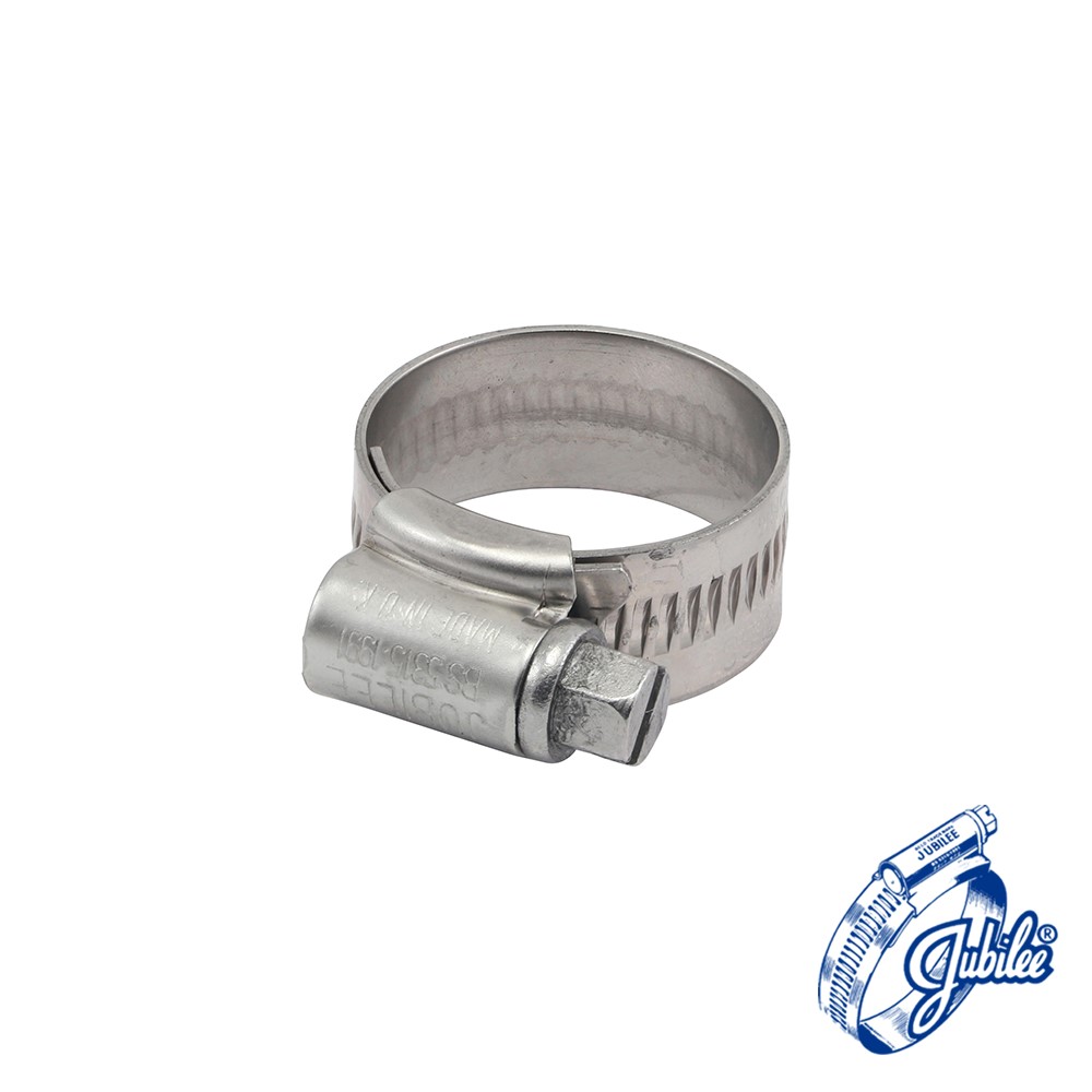 TIMCO Jubilee Clip Stainless Steel - 0XSS 18-25mm (10 Pack)