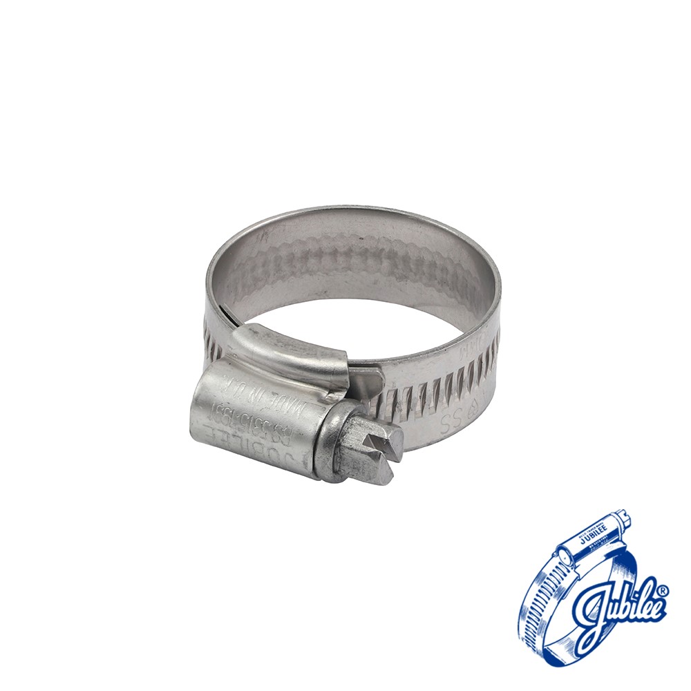 TIMCO Jubilee Clip Stainless Steel - 1ASS 22-30mm (10 Pack)