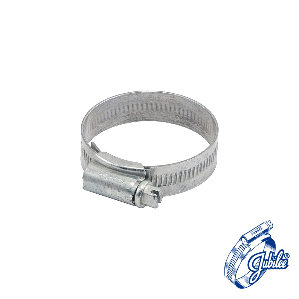 TIMCO Jubilee Clip Mild Steel - 1MMS 32-45mm (10 Pack)