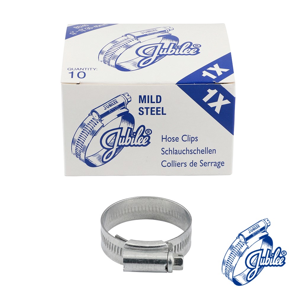 TIMCO Jubilee Clip Mild Steel - 1XMS 30-40mm (10 Pack)