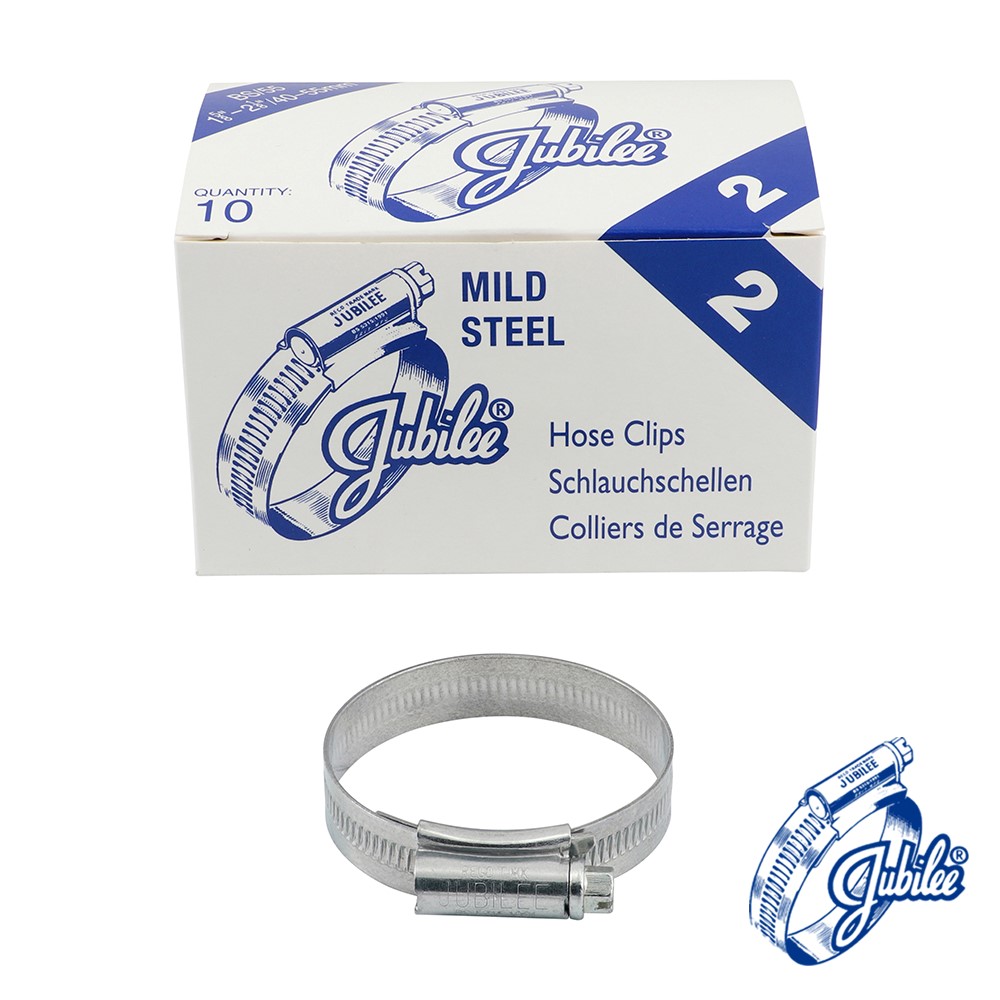 TIMCO Jubilee Clip Mild Steel - 2MS 40-55mm (10 Pack)