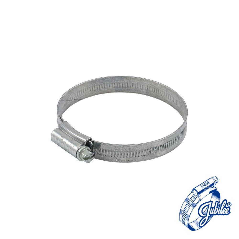 TIMCO Jubilee Clip Mild Steel - 3XMS 60-80mm (10 Bag)