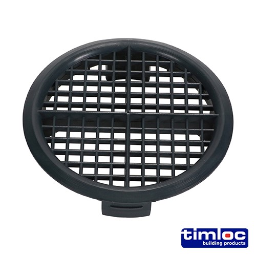 TIMCO Timloc Push-in Soffit Vent - Grey - 1139 70mm (10 Bag)