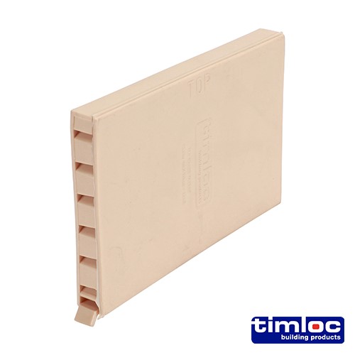 TIMCO Timloc Cavity Wall Weep Vent - Buff - 1143BU 65 x 10 x 100mm (50 Pack)