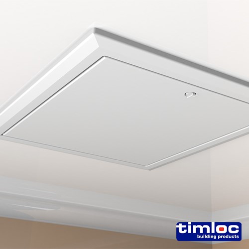 TIMCO Timloc Loft Access Door - Drop-in - White - 1168 562 x 665mm