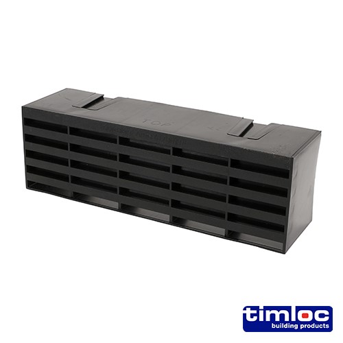 TIMCO Timloc Airbrick - Plastic - Blue / Black - 1201ABBB 215 x 69 x 60mm (20 Pack)