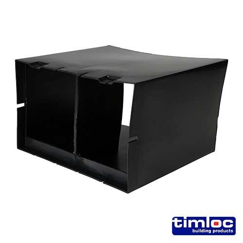 TIMCO Timloc Through-Wall Cavity Sleeve for Two Airbricks Stacked - 1202/2 229 x 152mm