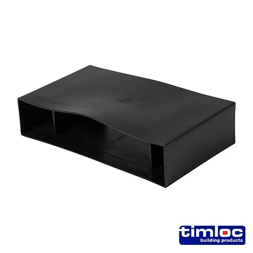 TIMCO Timloc Underfloor Vent - Horizontal Rear Extension - 1206 + 100mm