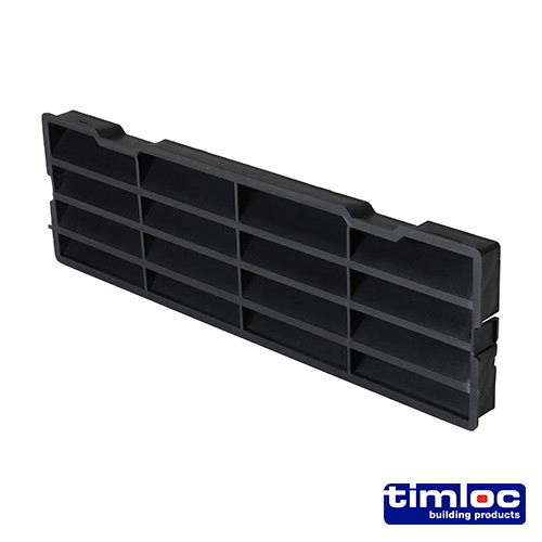 TIMCO Timloc Through-Wall Cavity Sleeve Baffle - Black - 1238 229 x 76mm