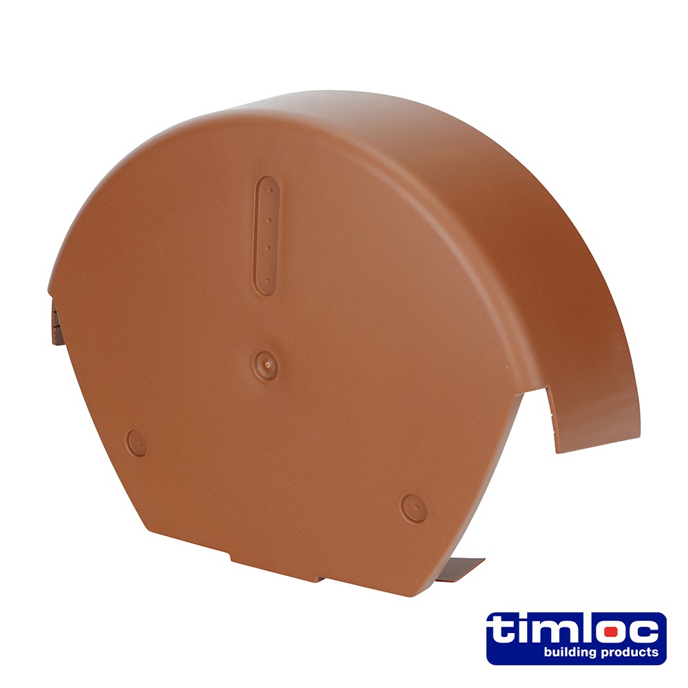 TIMCO Universal 1/2 Rnd. Cap Terracotta 280 x 145mm