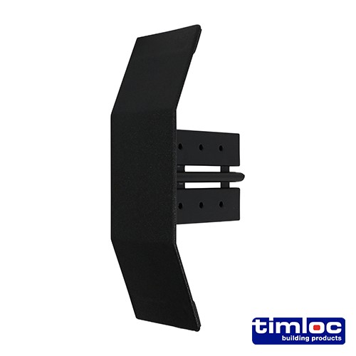 TIMCO Timloc Ambi-Verge Eaves Starter - Black - 99154 155 x 105mm