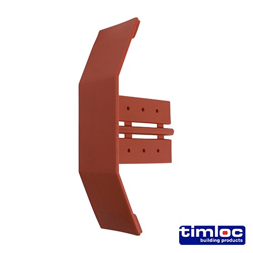 TIMCO Timloc Dry Verge Eaves Starter - Terracotta - 99156 155 x 105mm