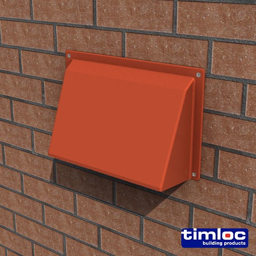 TIMCO Timloc External Cowl - Brown - ABC93BR 255 x 95mm