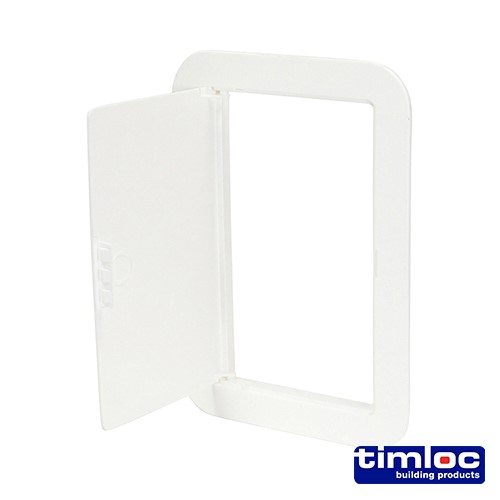 TIMCO Timloc Access Panel - Plastic - Hinged - White - AP150 155 x 235mm