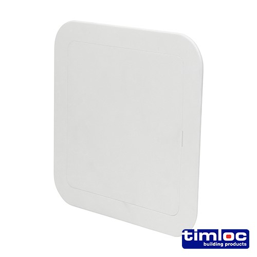 TIMCO Timloc Access Panel - Plastic - Clip Fit - White - AP200 205 x 205mm