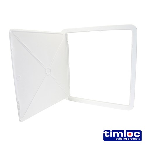 TIMCO Timloc Access Panel - Plastic - White - AP450 470 x 470mm