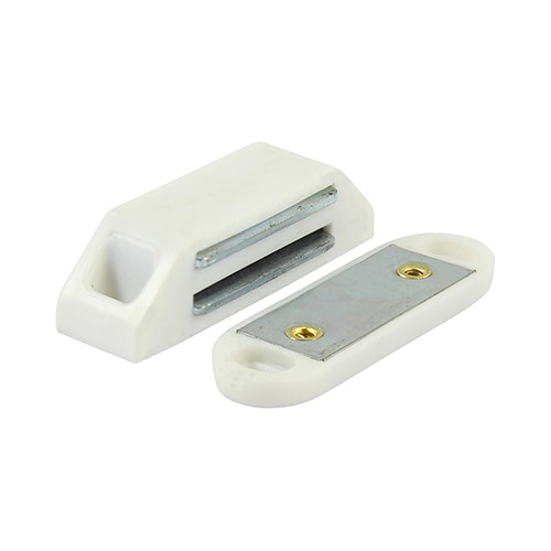 TIMCO Magnetic Catches - White 6kg (2)