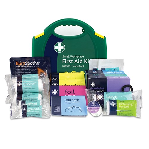 TIMCO Workplace First Aid Kit - British Standard Compliant Small