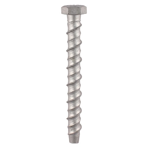 TIMCO Multi-Fix Masonry Bolts - Hex - Exterior - Silver 10.0 x 100mm (50 Pack)