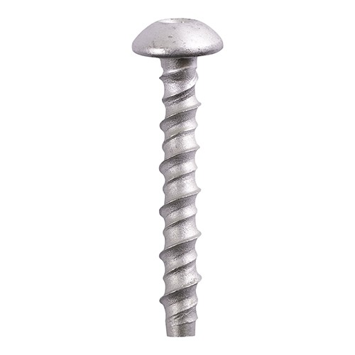 TIMCO Multi-Fix Masonry Bolts - Pan - Exterior - Silver 8.0 x 75mm/M10 (100 Pack)