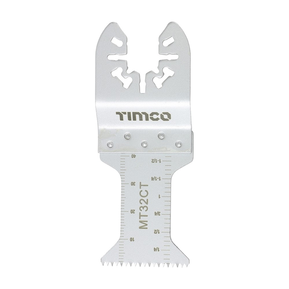 TIMCO Multi-Tool Blade - Straight Coarse - For Wood 32mm