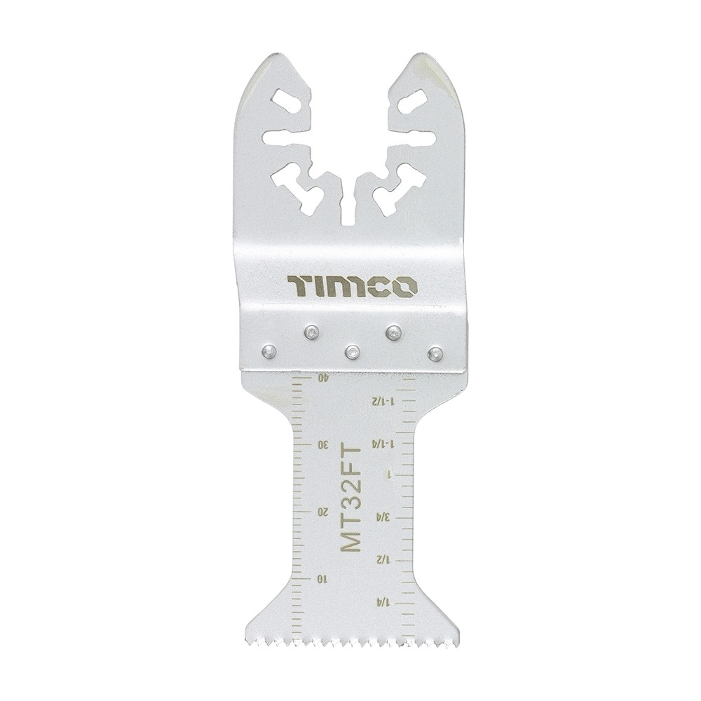 TIMCO Multi-Tool Blade - Straight Fine - For Wood 32mm