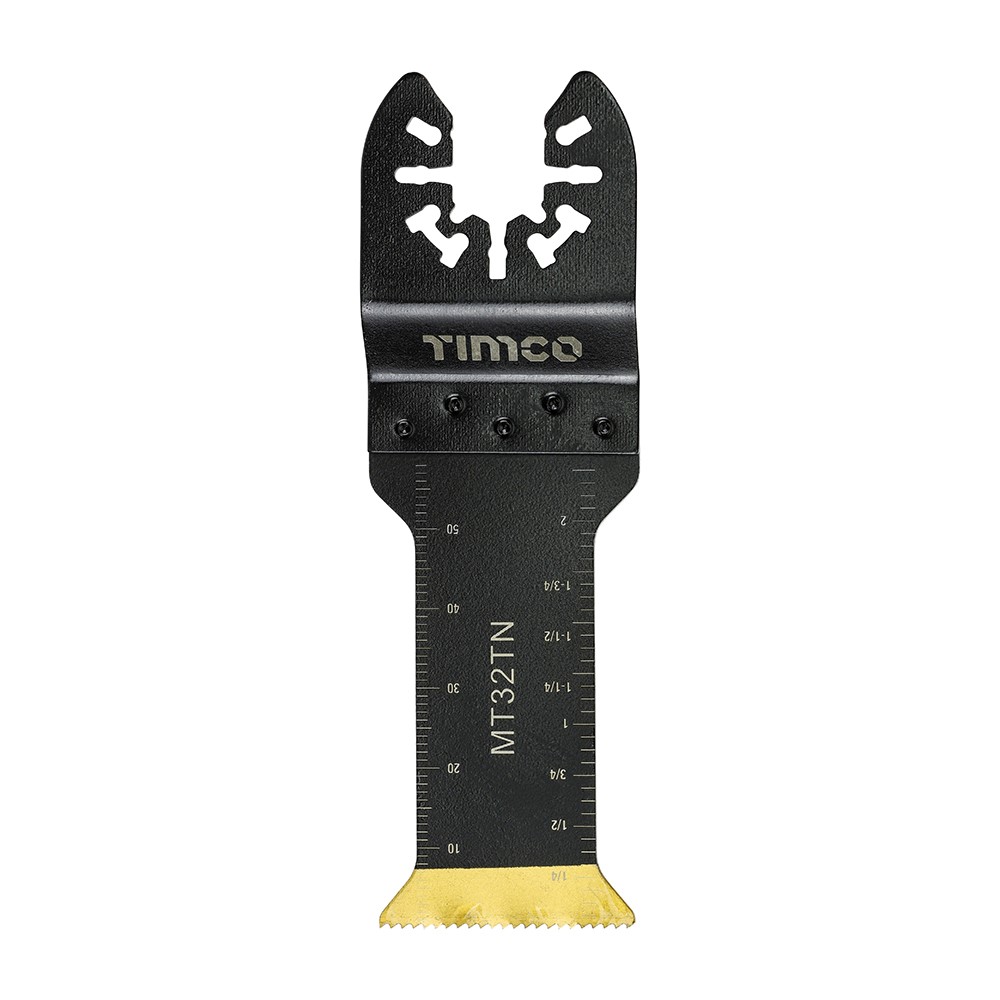 TIMCO Long Life Multi-Tool Blade - Straight - For Wood/Metal 32mm