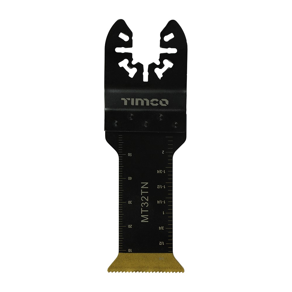 TIMCO Long Life Multi-Tool Blade - Straight - For Wood/Metal 32mm