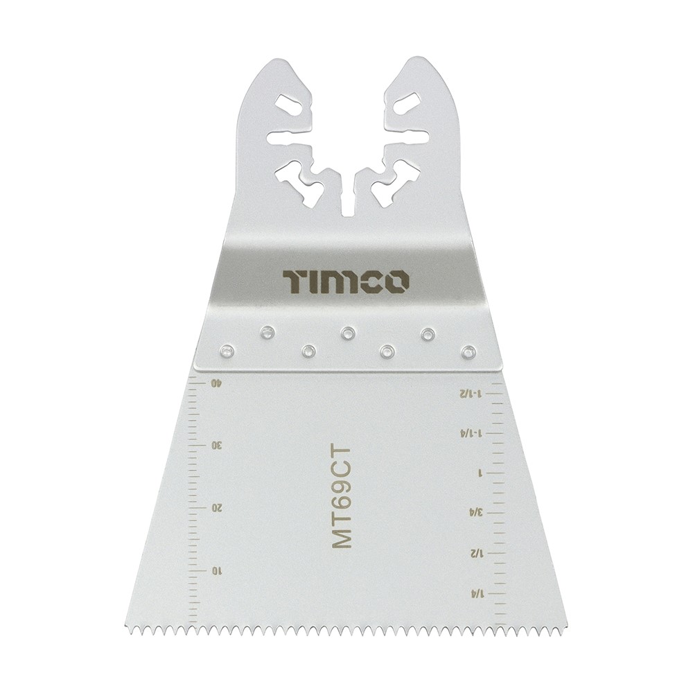 TIMCO Multi-Tool Blade - Straight Coarse - For Wood 69mm