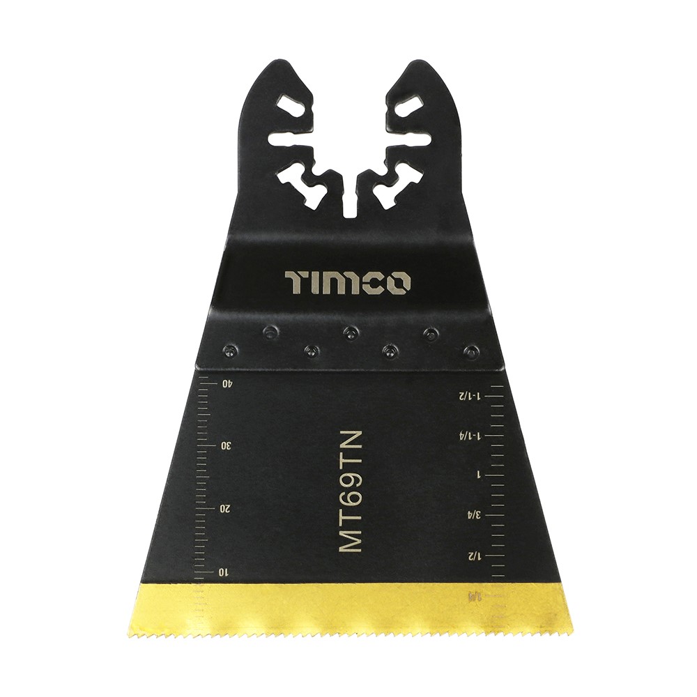 TIMCO Long Life Multi-Tool Blades - Straight - For Wood/Metal 69mm