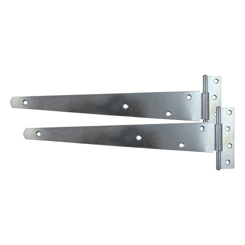 TIMCO Pair of Medium Tee Hinges - Zinc 10