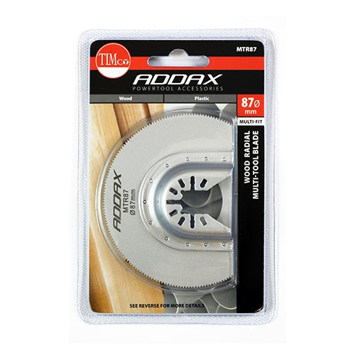 TIMCO Multi-Tool Blade - Radial - For Wood Dia. 87mm