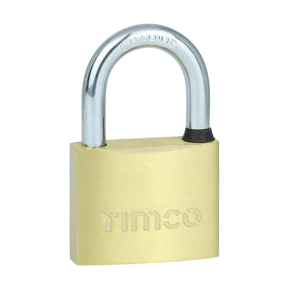 TIMCO Brass Padlock 50mm