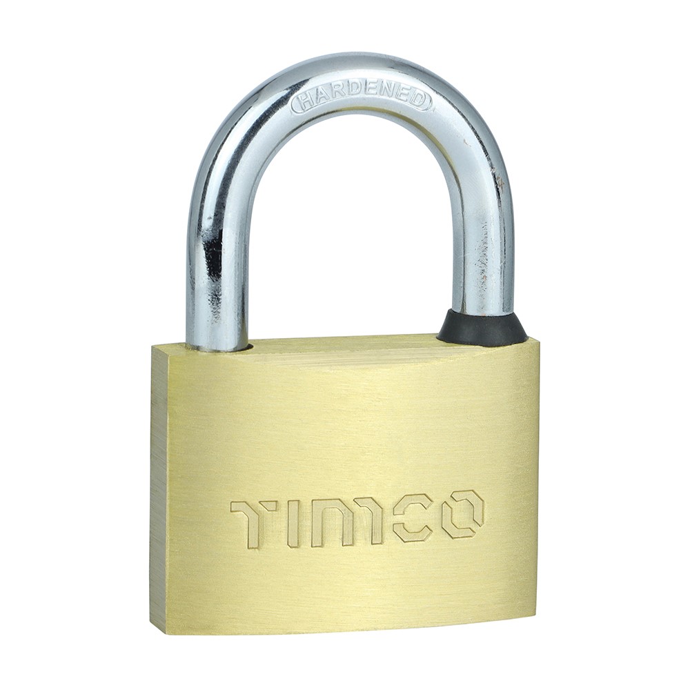 TIMCO Brass Padlock 60mm