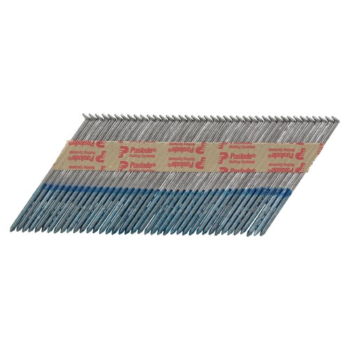 TIMCO Paslode IM350+ Nails & Fuel Cells Retail Pack - Plain Shank - Hot Dipped Galvanised - 141267 3.1 x 90mm/1CFC (1,100 Pack)